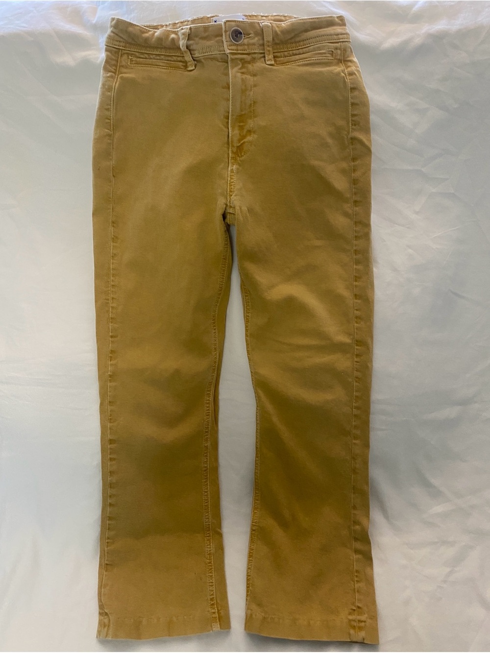 PAIGE Chinos in Mustard